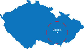 Kde všude stavíme: Blansko, Brno, Boskovice